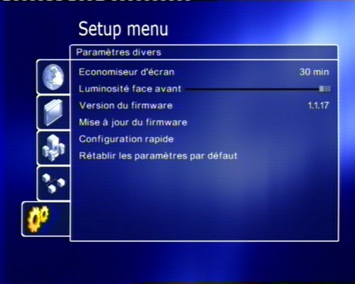 KISS DP-1600 - Firmware 1.1.17 - Divers