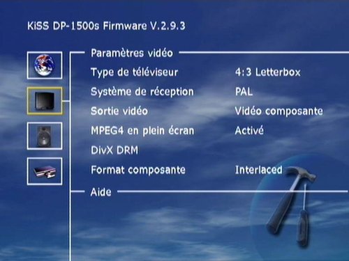 KISS DP-1500 - Firmware 2.9.3 - Video
